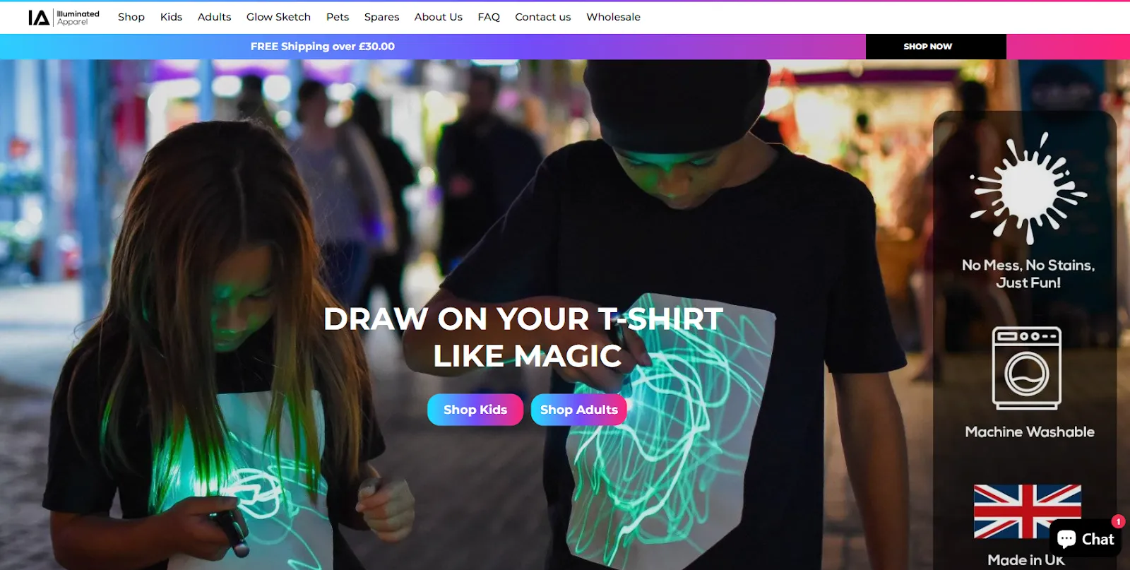 16. Illuminated Apparel
